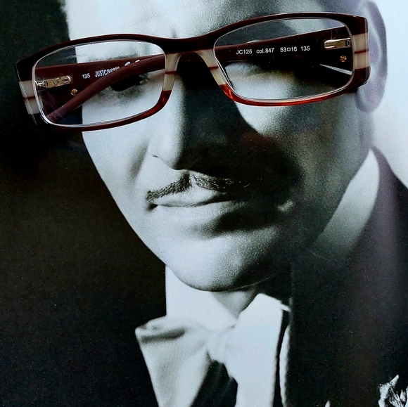 Frame Glasses Brown by JUST CAVALLI JC126 Authentic - Picture 2 of 12